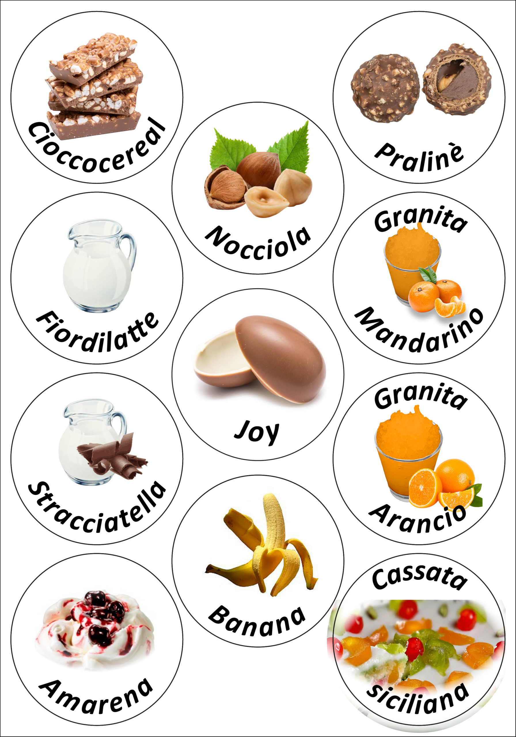 segna gusto gelato